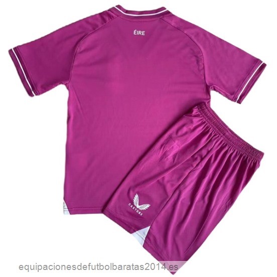 Nuevo Portero Conjunto De Hombre Irlanda 2023 Purpura Baratas